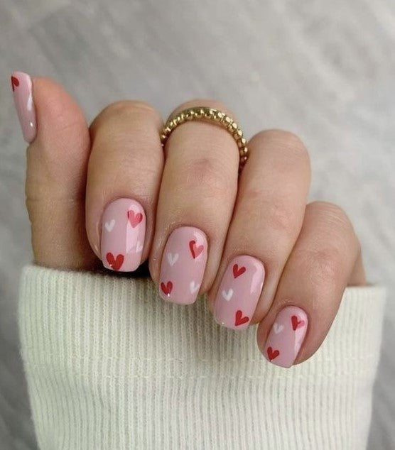 Valentine's Day Nail Inspo Formal Approach