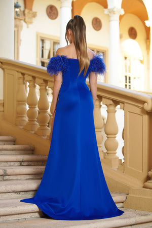 Ava Presley 39268 prom dress images.  Ava Presley 39268 is available in these colors: Royal, Hot Pink, Red, Black, Periwinkle.