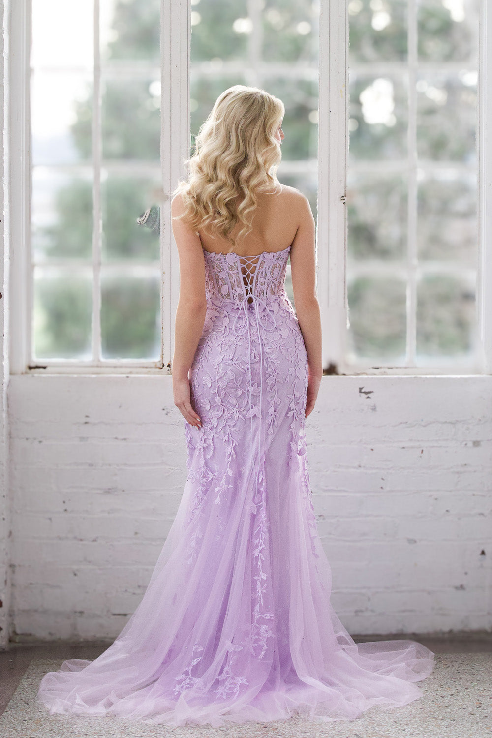 Miah Vega 24101 prom dress images. Miah Vega 24101 is available in these colors: Light Pink, Royal, Black, Lilac, Red, White, Yellow.