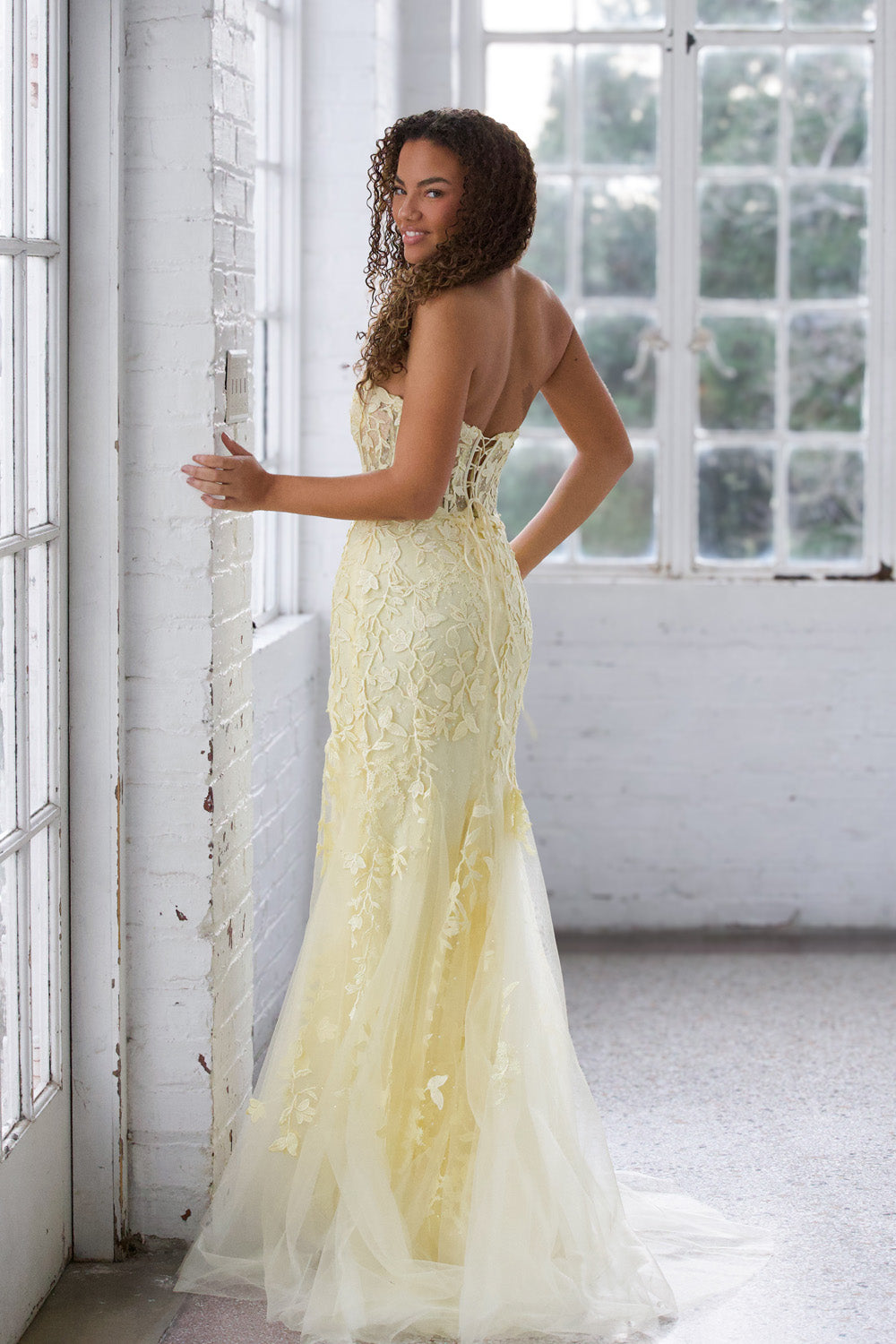 Miah Vega 24101 prom dress images. Miah Vega 24101 is available in these colors: Light Pink, Royal, Black, Lilac, Red, White, Yellow.