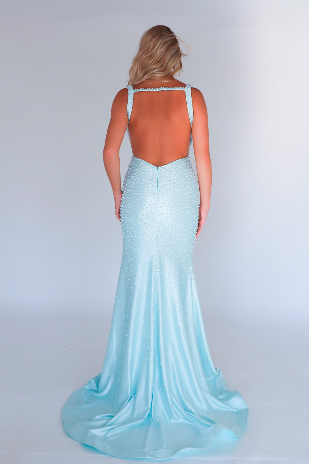 Miah Vega 24701 Aqua dress