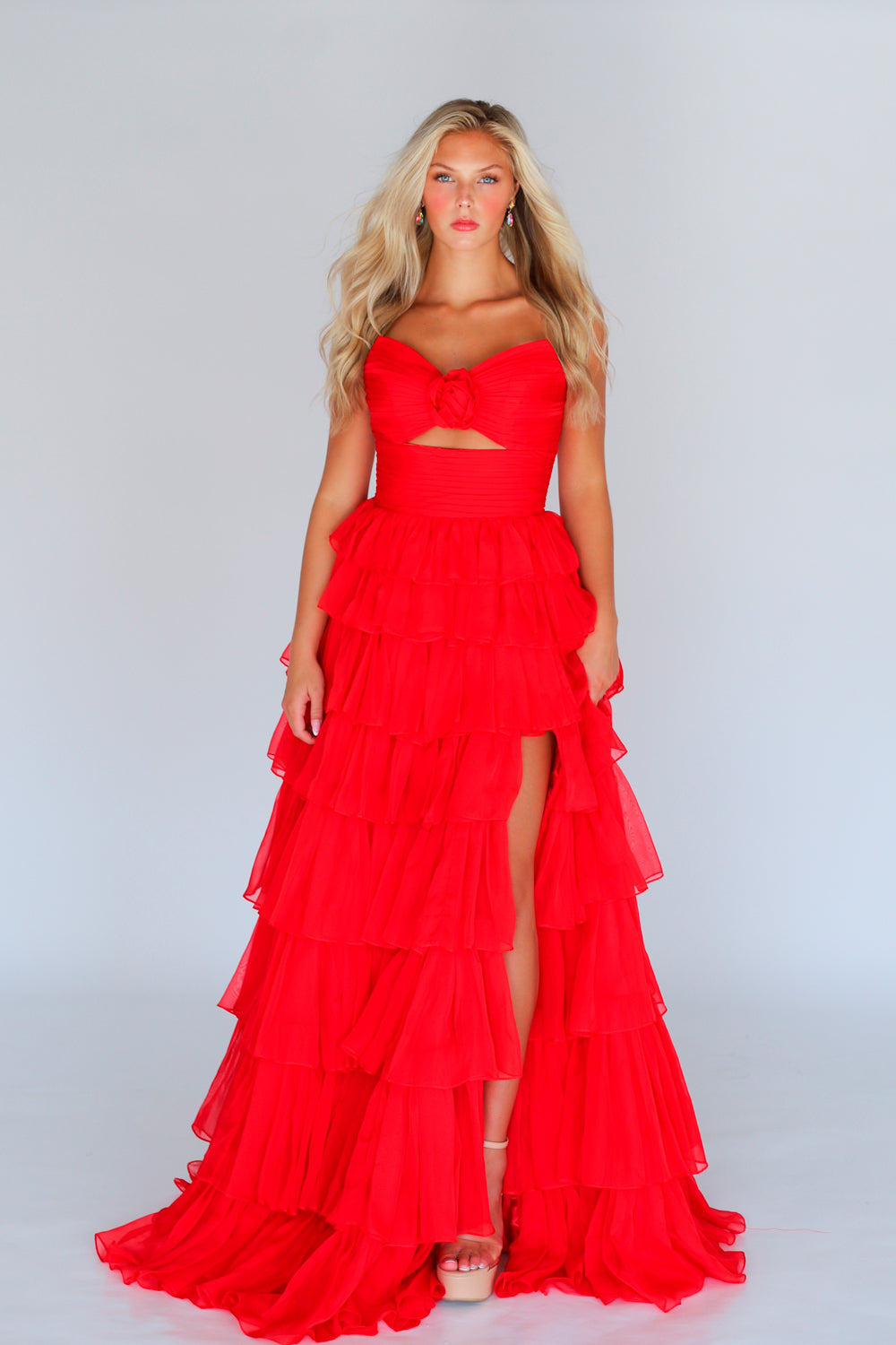 Miah Vega 24702 Red dress