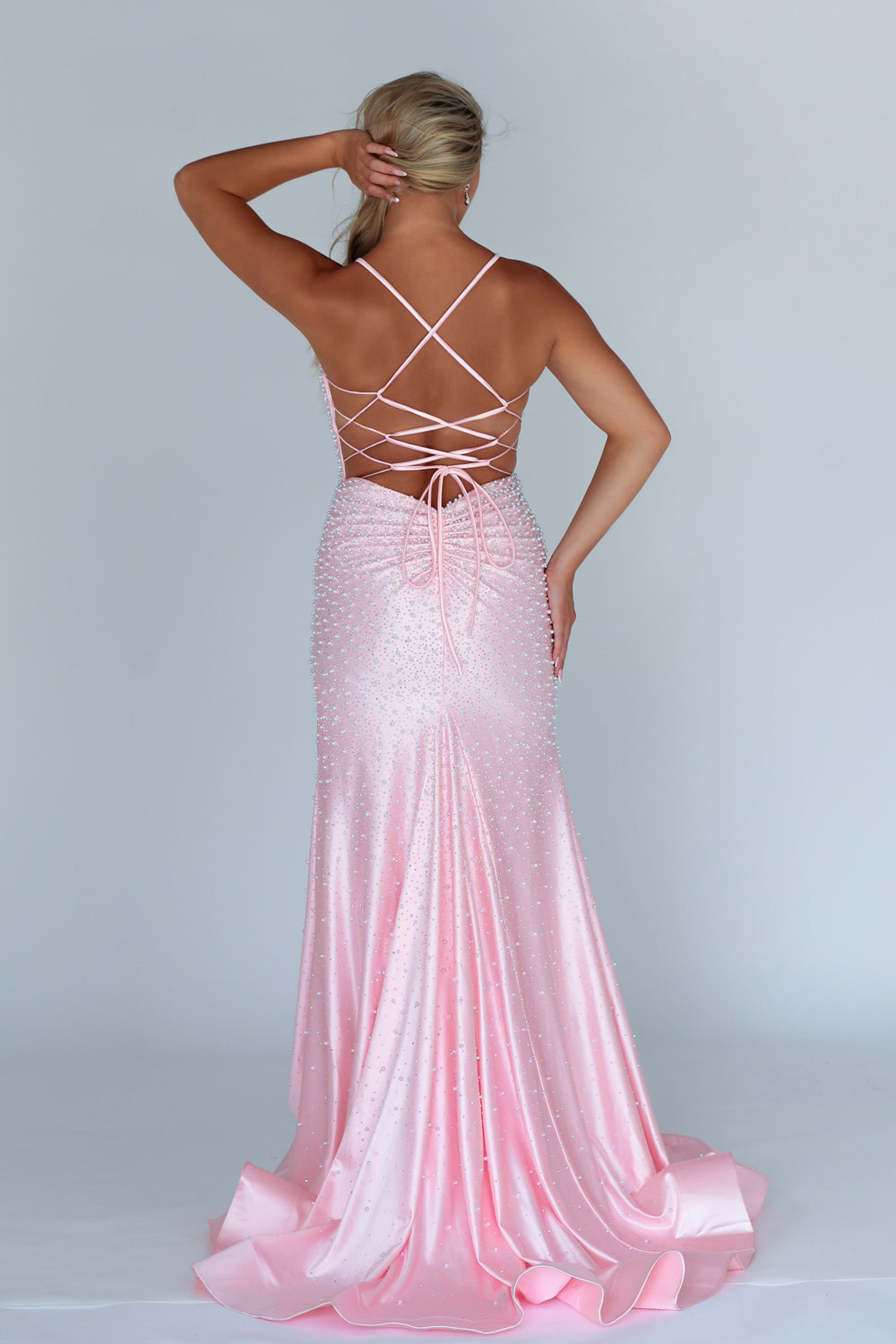 Miah Vega 24703 Pink dress