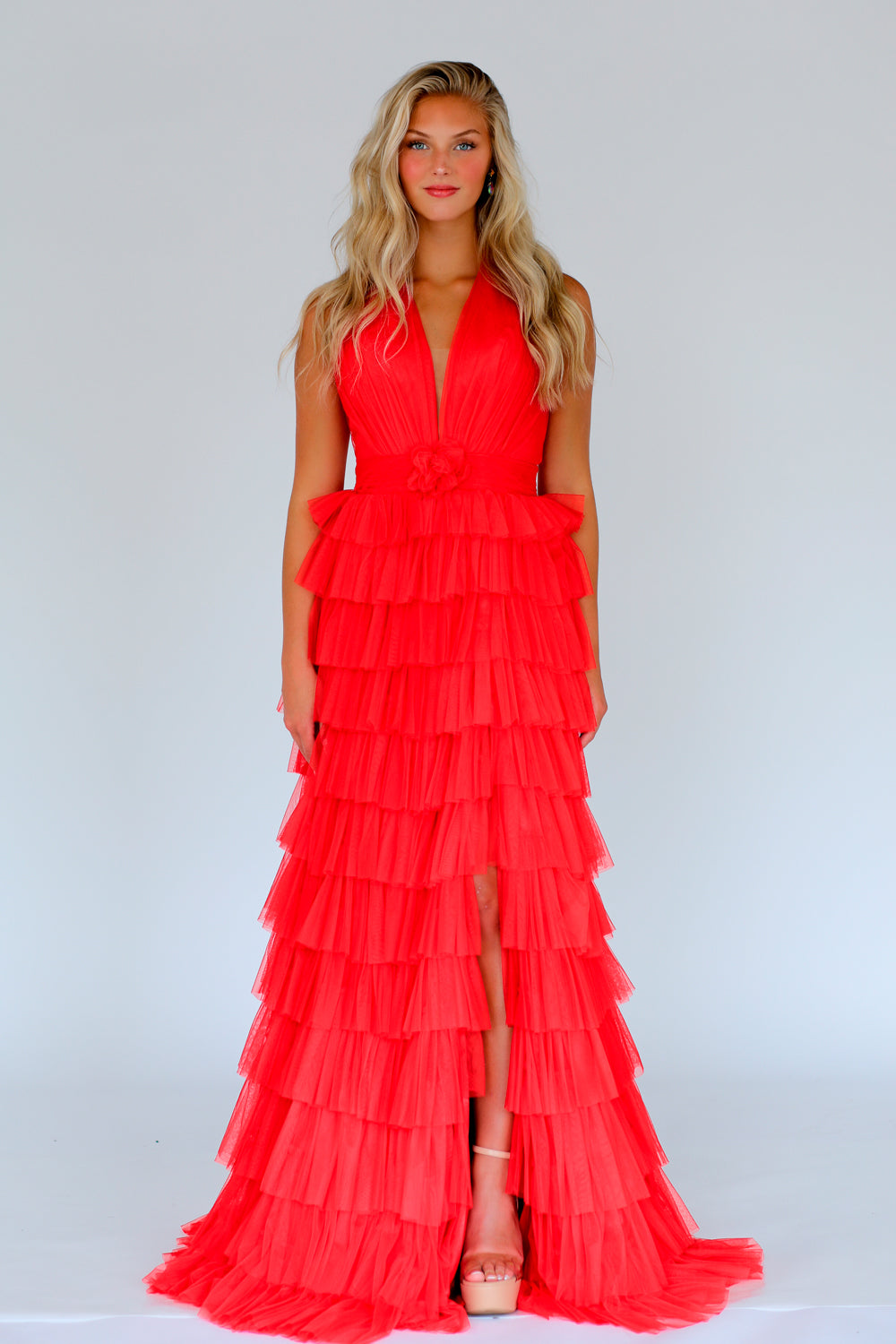 Miah Vega 24705 Red dress