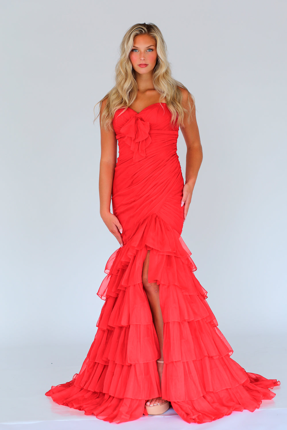 Miah Vega 24706 Red dress