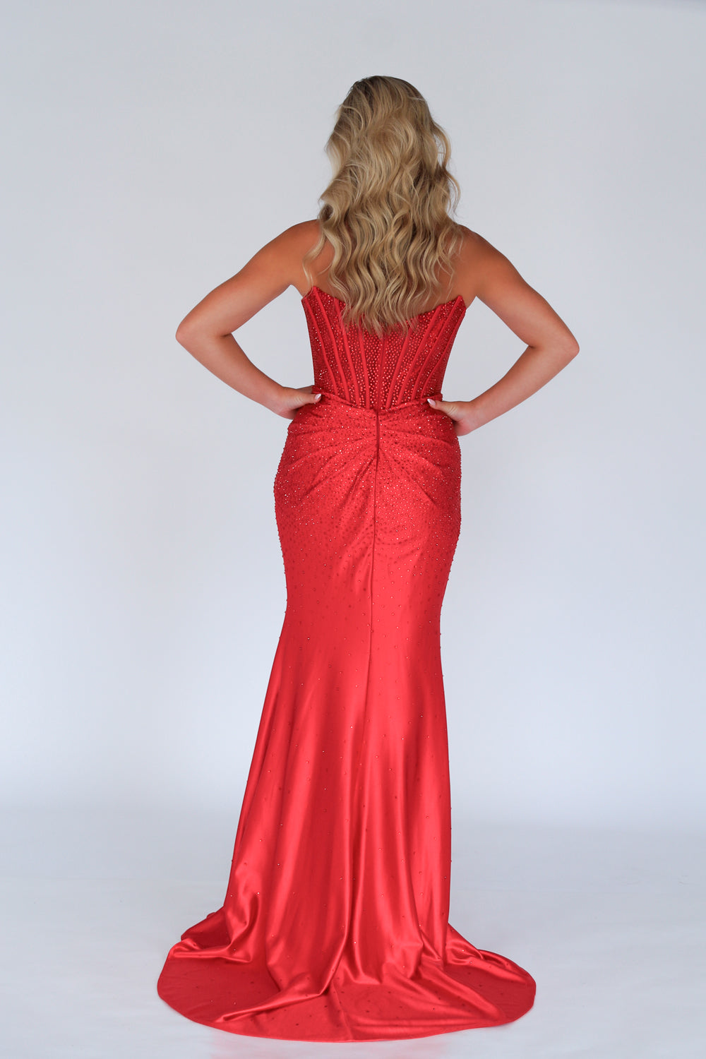 Miah Vega 24707 Red dress