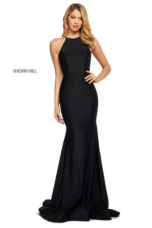 Sherri Hill 53663 prom dress images.  Sherri Hill 53663 is available in these colors: Black, Red, Dark Coral, Royal, Turquoise, Blush, Light Blue, Yellow, Emerald, Ruby, Coral, Navy, Fuchsia, Dark Periwinkle.