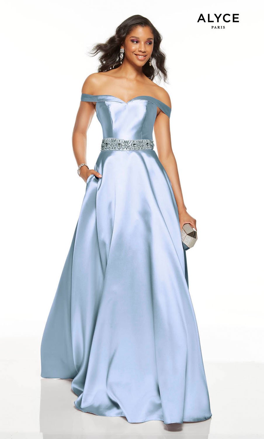 Alyce paris blue best sale dress