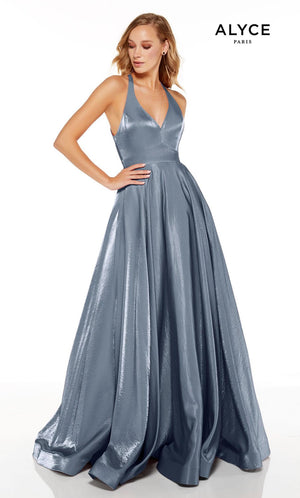 Alyce Paris 60623 prom dress images.  Alyce Paris 60623 is available in these colors: Demure, French Blue, Wine, Dragonfly.