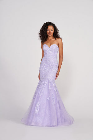 Colette CL2005 prom dress images.  Colette CL2005 is available in these colors: Light Blue, Lilac.
