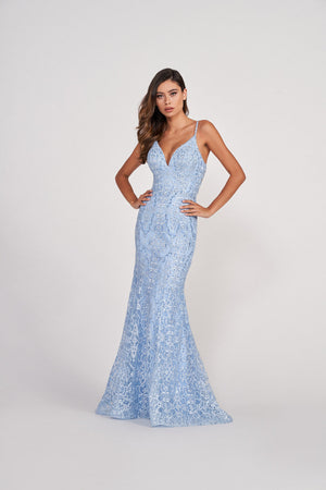 Colette CL2010 prom dress images.  Colette CL2010 is available in these colors: Periwinkle .