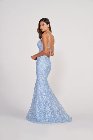 Colette CL2010 prom dress images.  Colette CL2010 is available in these colors: Periwinkle .