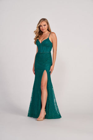 Colette CL2037 prom dress images.  Colette CL2037 is available in these colors: Burgundy, Jade, Black Nude, Sapphire.