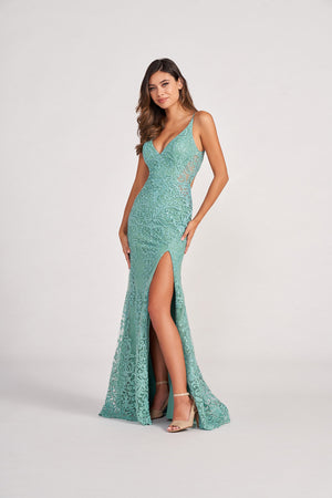 Colette CL2052 prom dress images.  Colette CL2052 is available in these colors: Vintage Rose, Sea Glass, Ocean Blue.