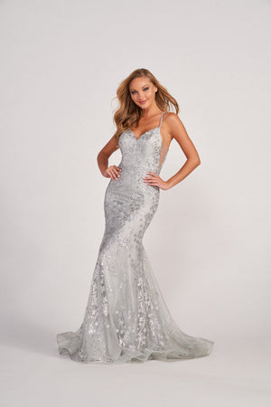 Colette CL2076 prom dress images.  Colette CL2076 is available in these colors: Ice Blue, Red, Silver, Aqua Gold.