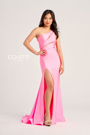 Colette CL5207 prom dress images.  Colette CL5207 is available in these colors: Turquoise, Black, Lilac, Pink, Purple, Red.