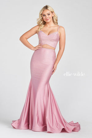 Ellie Wilde EW122013 prom dress images.  Ellie Wilde EW122013 is available in these colors: Hot Pink, Ruby, Lilac Opal, Rose Opal, Royal Blue, Light Blue.