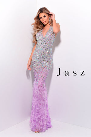 Jasz Couture 7248 prom dress images.  Jasz Couture 7248 is available in these colors: Lilac.