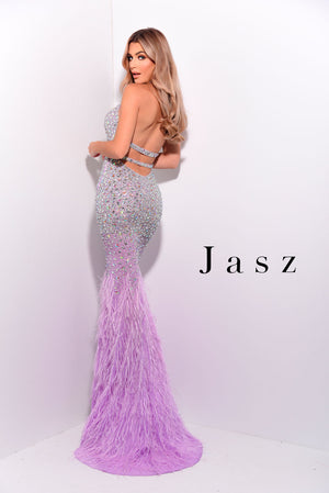 Jasz Couture 7248 prom dress images.  Jasz Couture 7248 is available in these colors: Lilac.