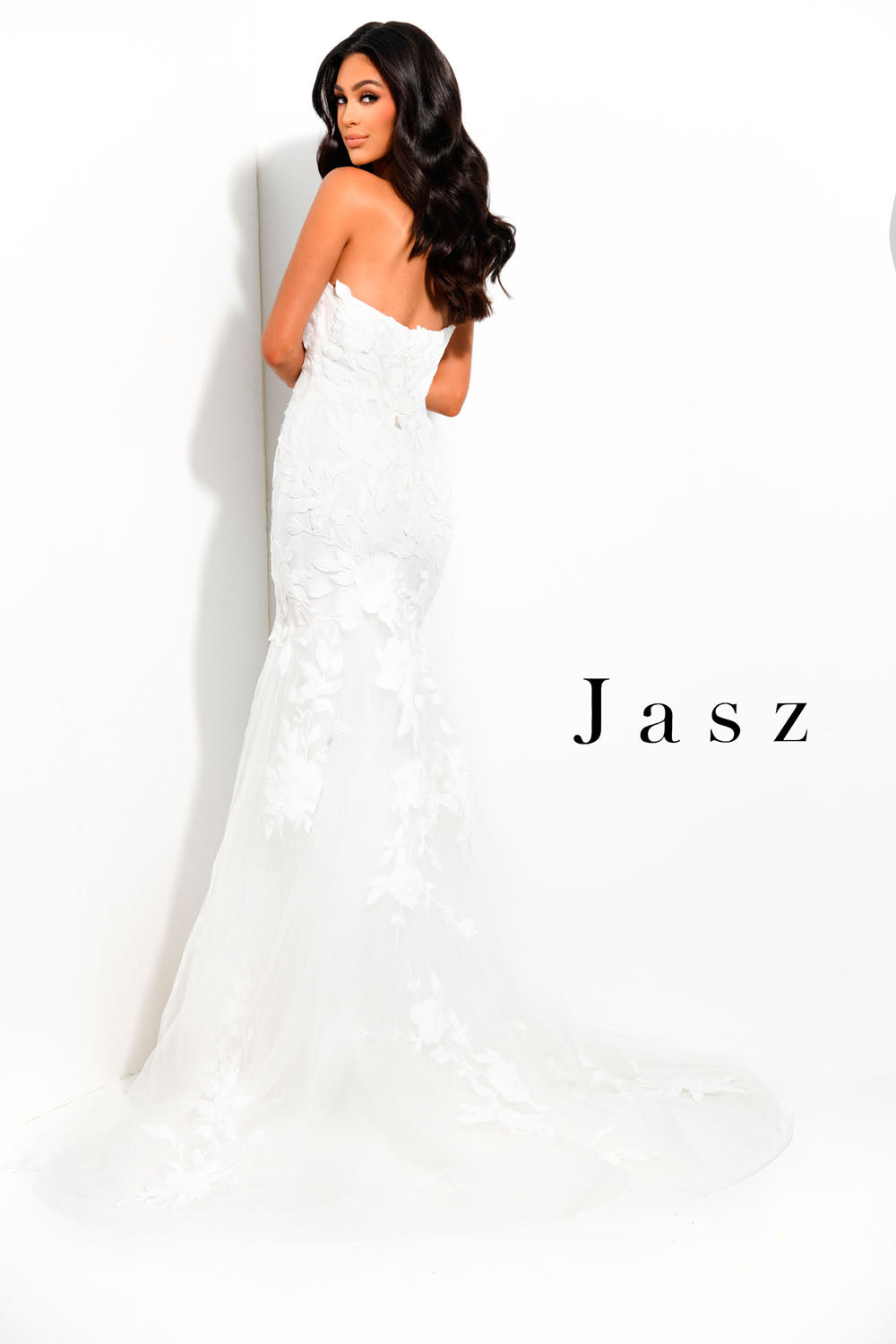 Jasz Couture 7328 prom dress images.  Jasz Couture 7328 is available in these colors: Black Red,  Lilac White,  Red,  White,  Wine.