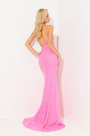 Jasz Couture 7501 prom dress images.  Jasz Couture 7501 is available in these colors: Green, Hot Pink, Purple,Turquoise.