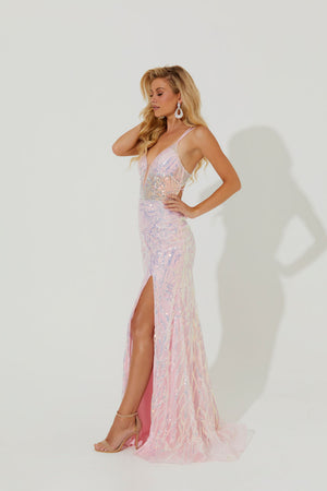 Jasz Couture 7543 prom dress images.  Jasz Couture 7543 is available in these colors: Light Blue, Pink.