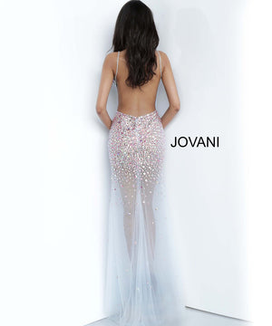 Jovani 02047 prom dress images.  Jovani 02047 is available in these colors: Light Blue.