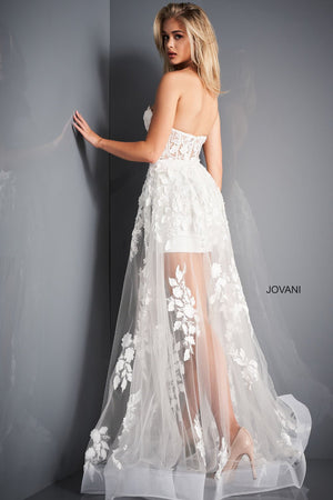 Jovani 02845 prom dress images.  Jovani 02845 is available in these colors: Black, Dark Blush, Ivory.