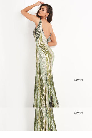 Jovani 05103 prom dress images.  Jovani 05103 is available in these colors: Green .