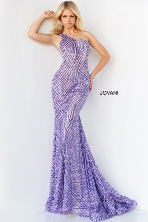 Jovani 06517 prom dress images.  Jovani style 06517 is available in these colors: Lilac, Turquoise.