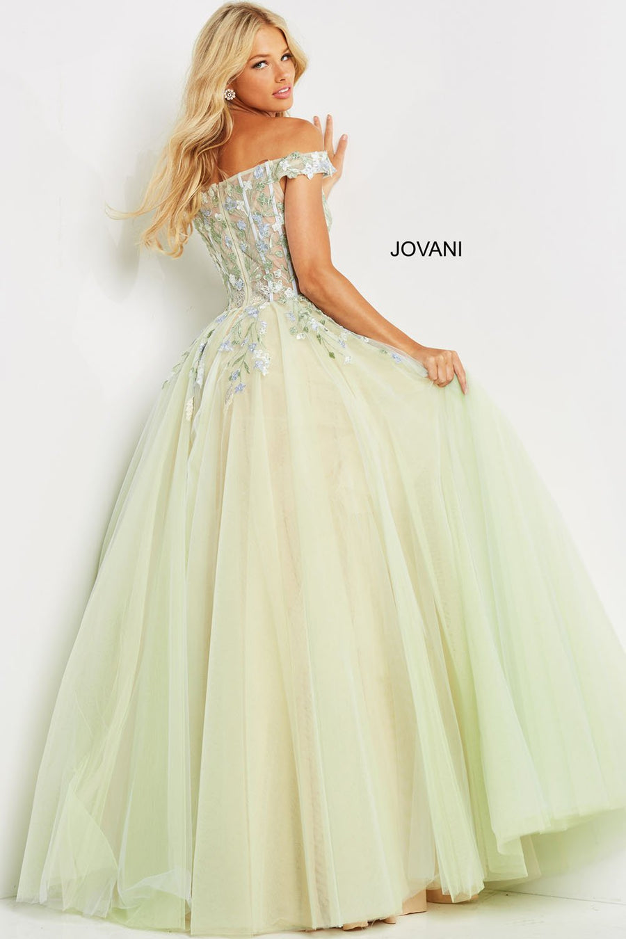 Jovani 06794 prom dress images.  Jovani style 06794 is available in these colors: Multi.