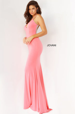 Jovani 07297 Hotpink prom dresses images.