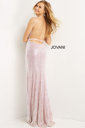 Jovani 08264 prom dress images.  Jovani style 08264 is available in these colors: Ice Pink,Cream, Green, Light Blue, Orange, Rasberry, Red, Rose Gold, Royal, Turquoise.