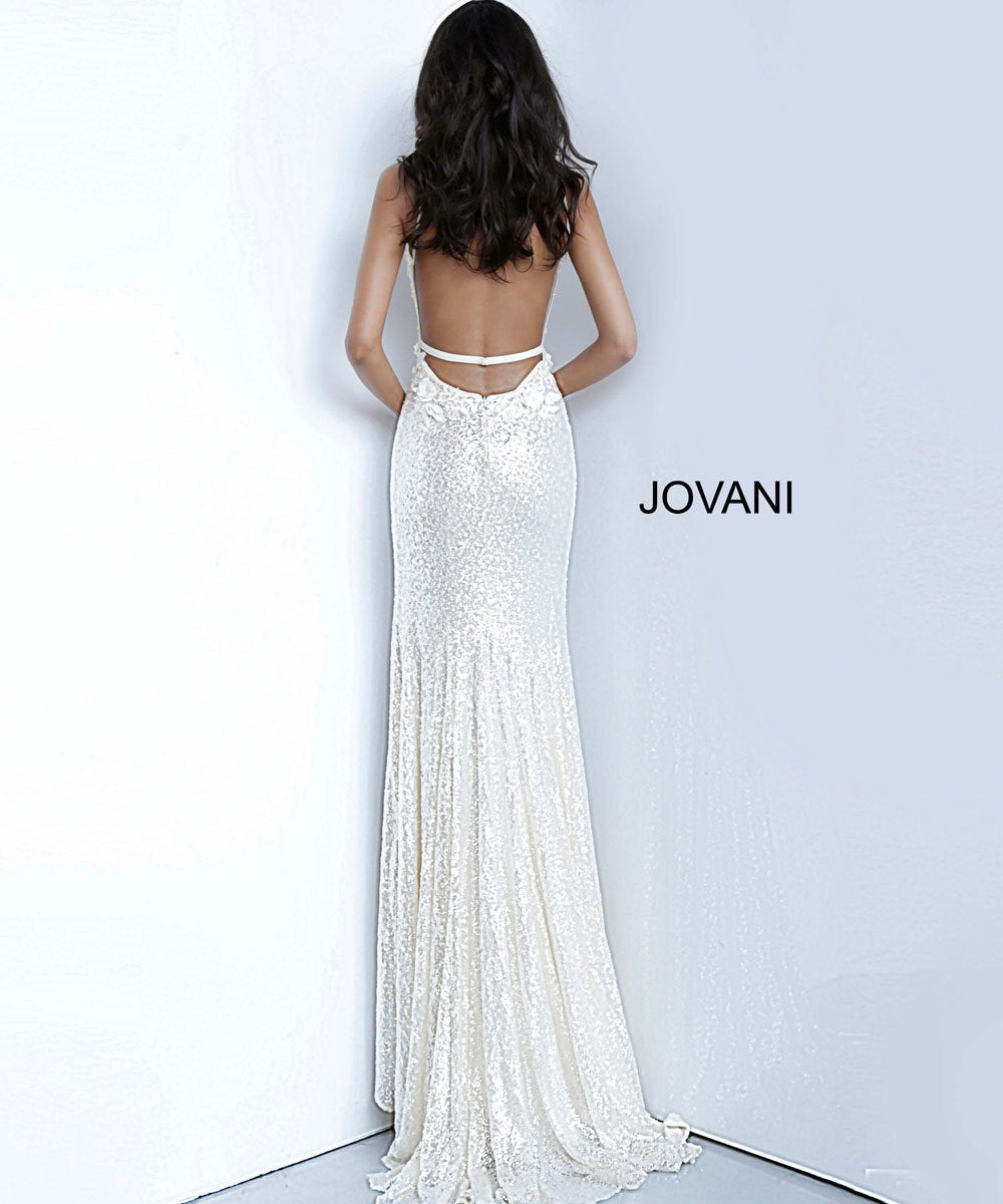 Jovani Dress 1012  Pink Sequin Plus Size formal Dress