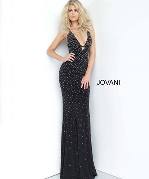 Jovani 1114 prom dress images.  Jovani 1114 is available in these colors: Black, Blush, Light Blue, Navy, Red, White.