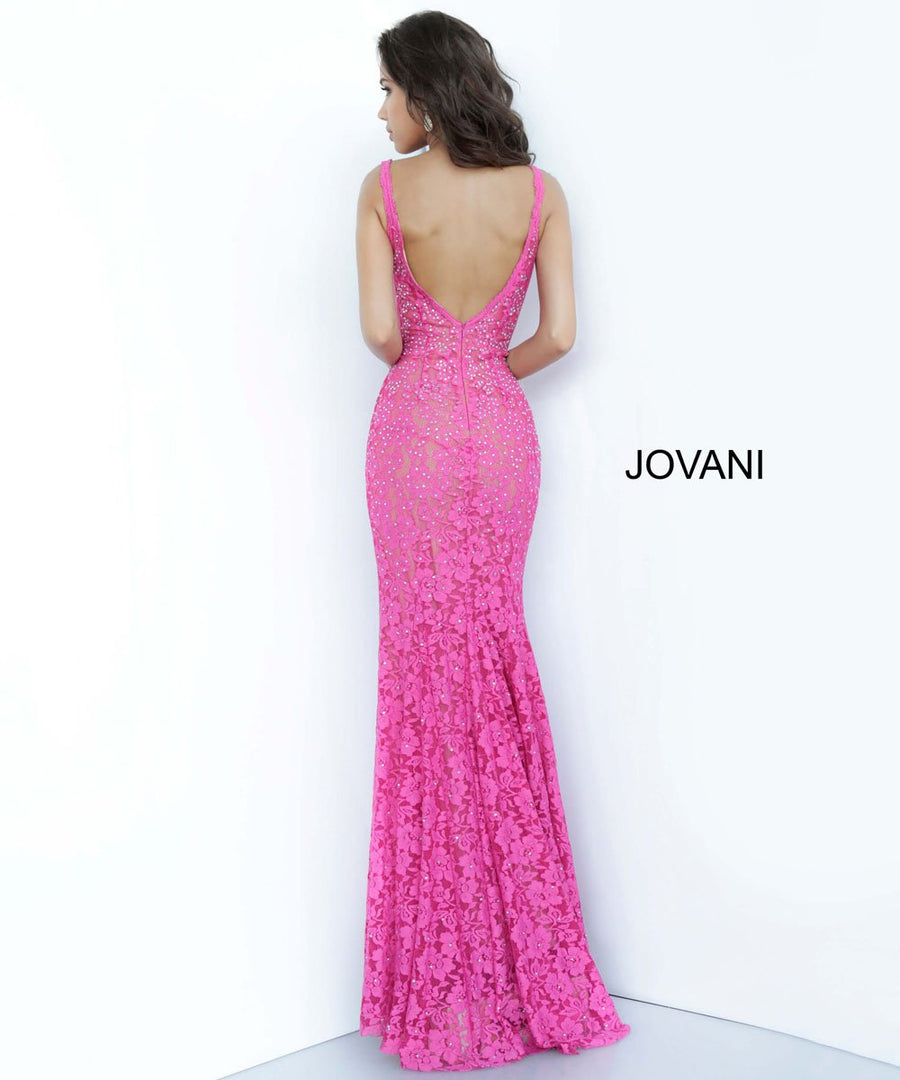 Jovani 48994 prom dress images.  Jovani 48994 is available in these colors: Black, Bright Pink, Emerald, Fuchsia, Grey, Light Blue, Lilac, Light Pink, Navy, Peach, Perriwinkle, Red, White.