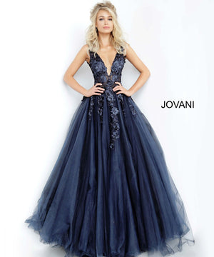 Jovani 55634 prom dress images.  Jovani 55634 is available in these colors: Champagne, Navy Black, Off White Blush, Off White Light Blue, Off White Lilac, Off White Off White, Off White Yellow, Red, Teal.