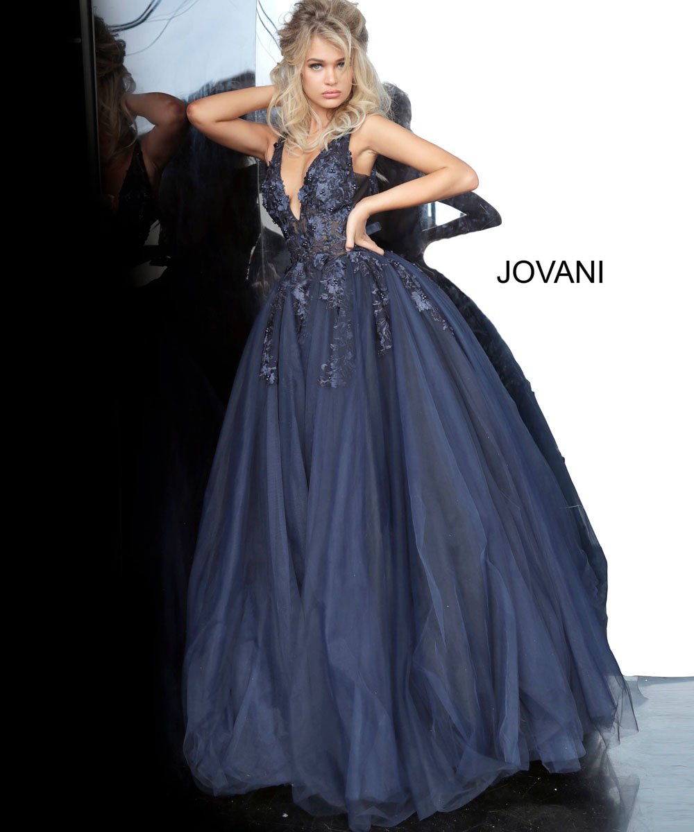 Jovani 55634 prom dress images.  Jovani 55634 is available in these colors: Champagne, Navy Black, Off White Blush, Off White Light Blue, Off White Lilac, Off White Off White, Off White Yellow, Red, Teal.