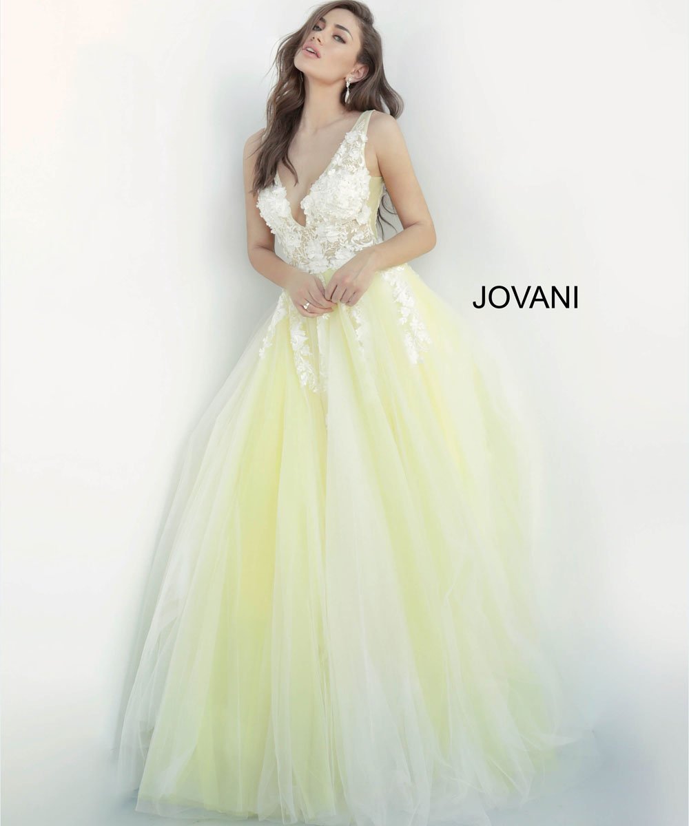 Jovani 55634 prom dress images.  Jovani 55634 is available in these colors: Champagne, Navy Black, Off White Blush, Off White Light Blue, Off White Lilac, Off White Off White, Off White Yellow, Red, Teal.