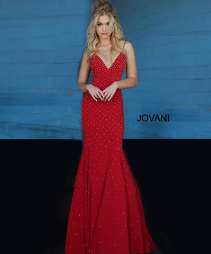 Jovani 63563 prom dress images.  Jovani 63563 is available in these colors: Black, Blush, Light Blue, Navy, Olive, Red, White.