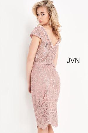 Jovani JVN02246 prom dress images.  Jovani JVN02246 is available in these colors: Mauve.