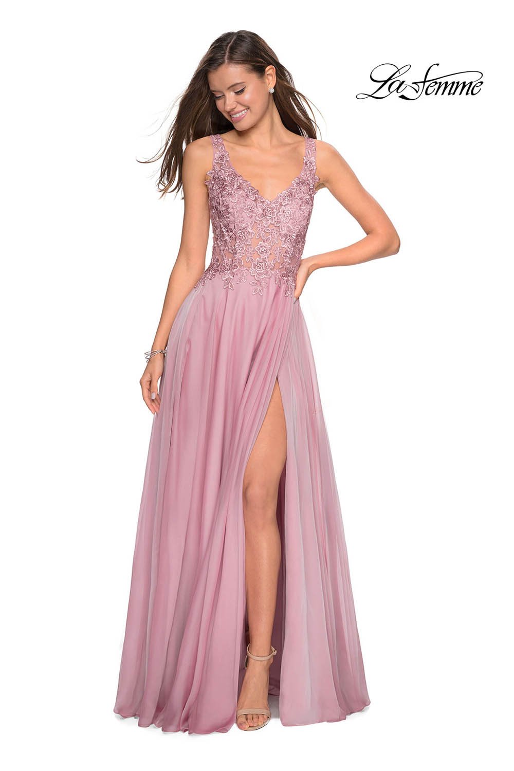 Mauve prom dress outlet