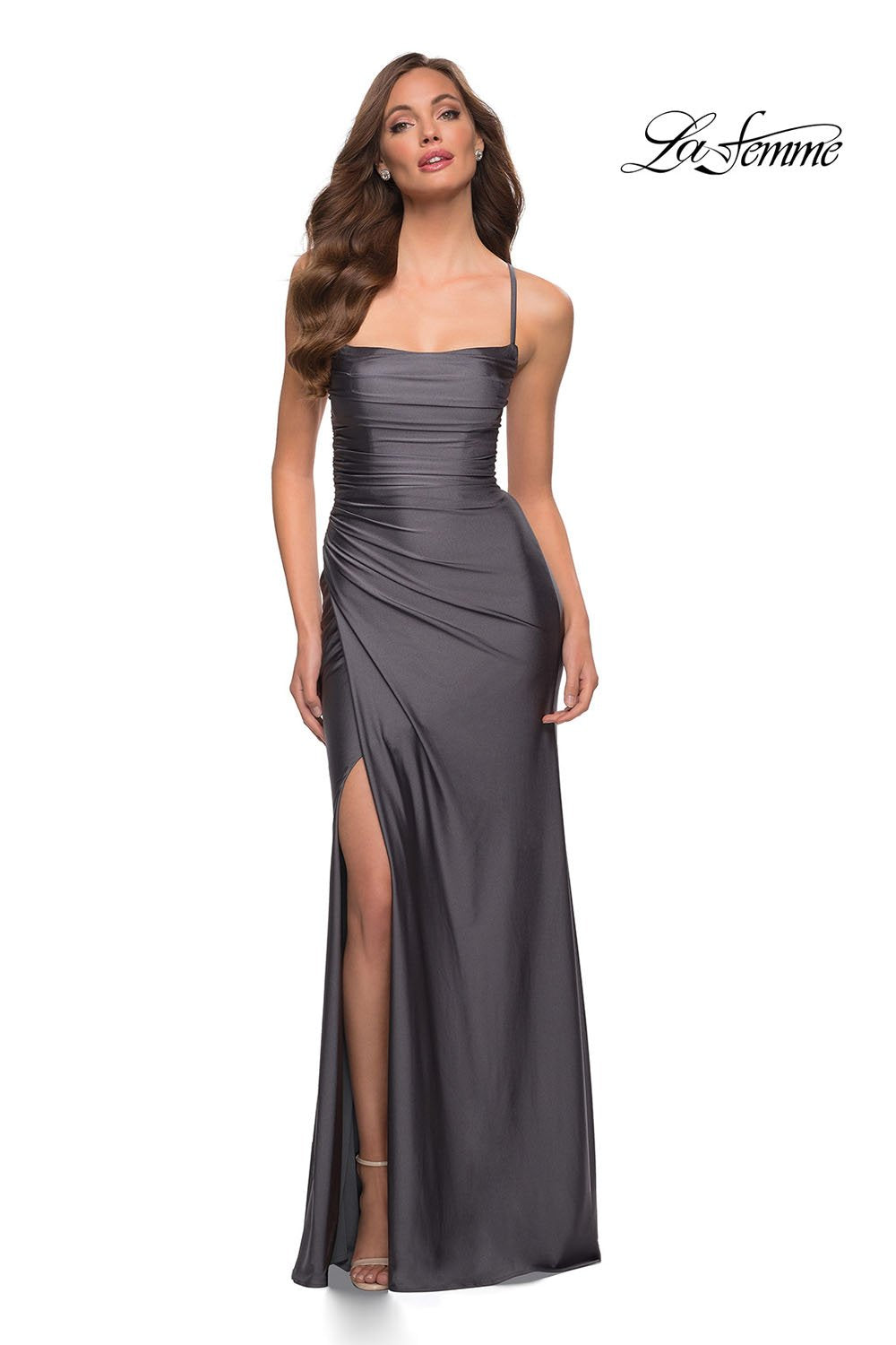 Gunmetal outlet formal dress