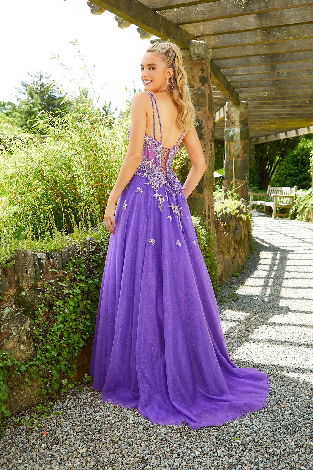 Off Shoulder Royal Blue/Purple/White Long Prom Dress, Royal Blue/Purpl –  abcprom