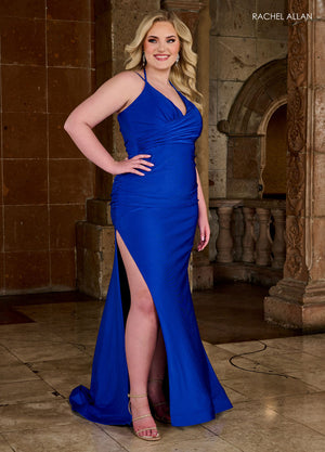 Rachel Allan 70289W prom dress images.  Rachel Allan 70289W is available in these colors: Hot Pink, Lilac, Red, Royal.