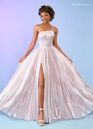 Rachel Allan 70639 prom dress images.  Rachel Allan 70639 is available in these colors: Blush, Champagne.