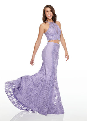 Rachel Allan 7088 prom dress images.  Rachel Allan 7088 is available in these colors: Aqua Blue, Blush, Lilac.